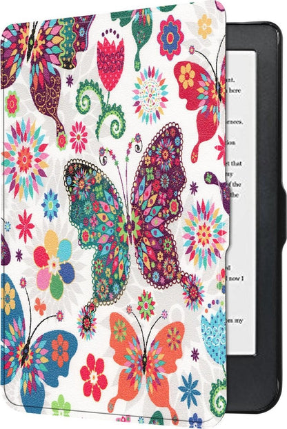 Kobo Clara HD Bookcase Hoes Shockabsorberend - Vlinders