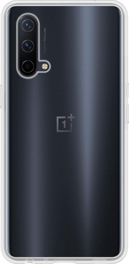 OnePlus Nord CE Hoesje Siliconen Backcover Lichtgewicht - Transparant