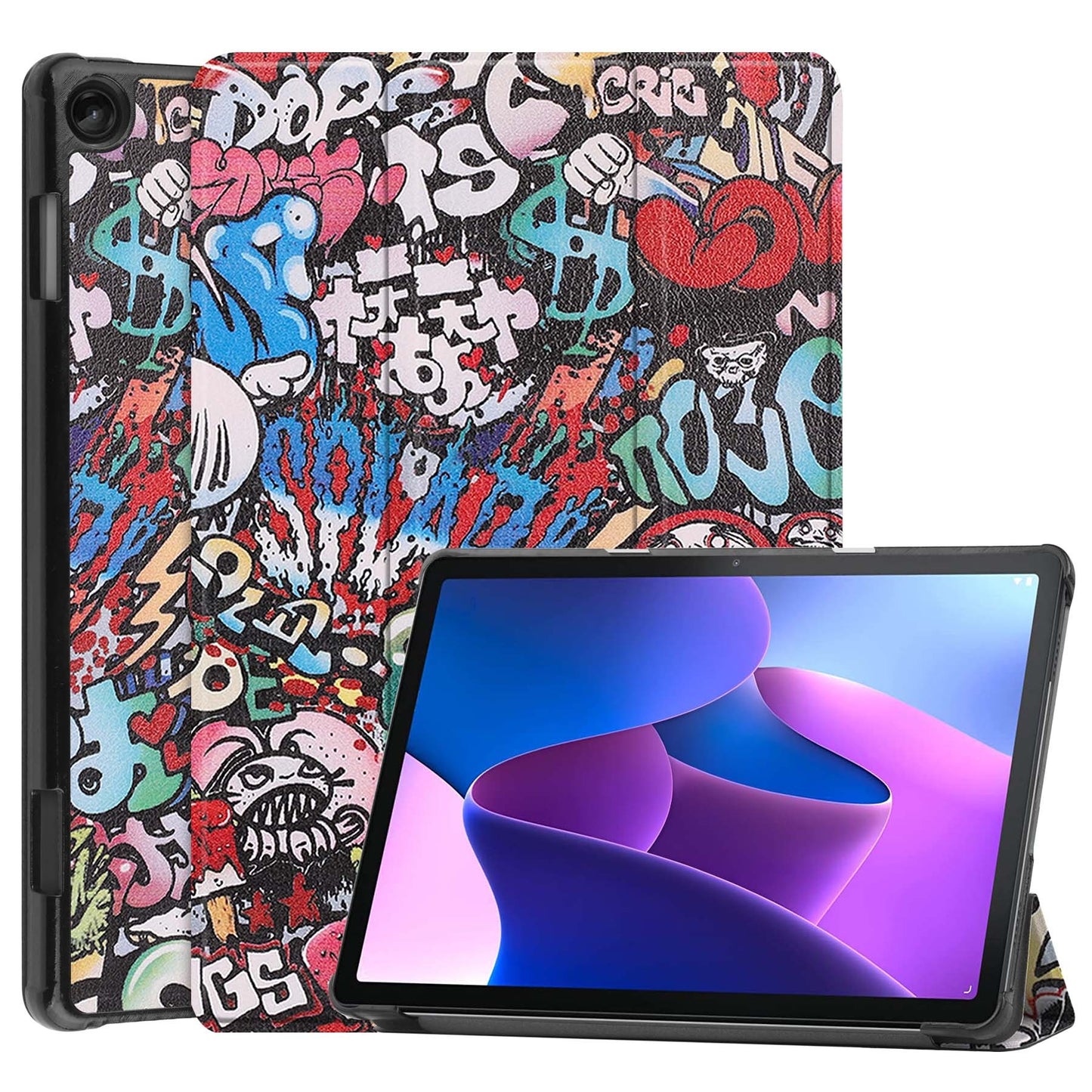 Lenovo Tab M10 (3rd gen) Hoesje Book Case - Graffity