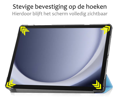 Samsung Galaxy Tab A9 Hoesje Book Case - Lichtblauw