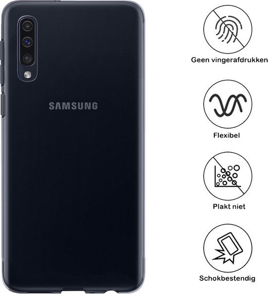 Samsung A30s/A50s Hoesje Siliconen - Transparant