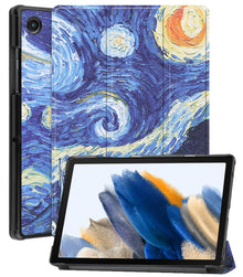 Samsung Galaxy Tab A8 Trifold Bookcase Hoes - Sterrenhemel