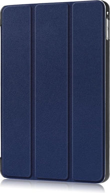 iPad Mini 4 Trifold Bookcase Hoes - Donkerblauw