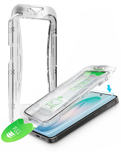 Samsung S26 Screenprotector Flexibel Glas met Installatieframe