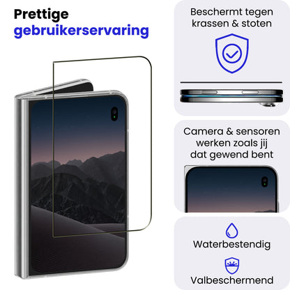 iPhone Duo Screenprotector Gehard Glas - Full Screen