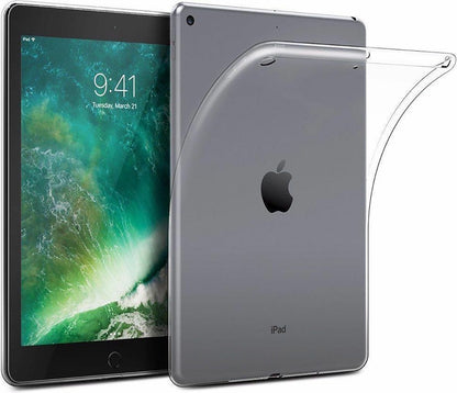 iPad 2017/2018 Hoesje Siliconen Backcover Lichtgewicht - Transparant