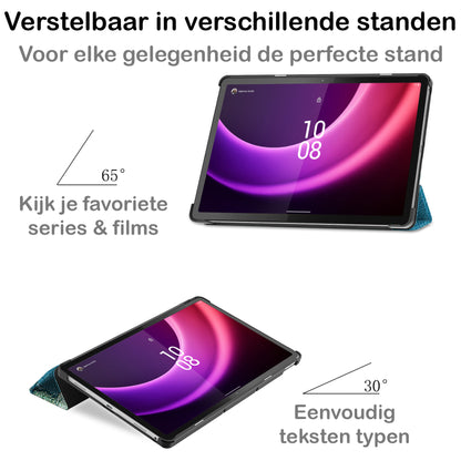 Lenovo Tab P11 (2e Gen) Hoesje Book Case - Bloesem