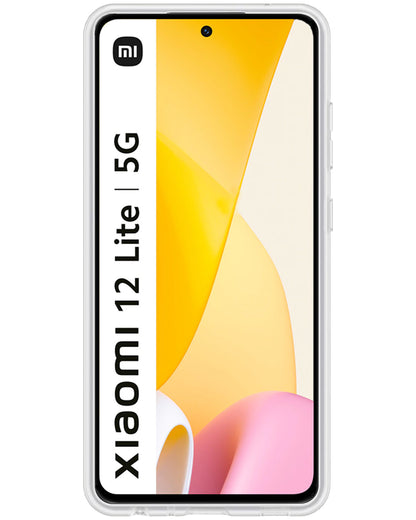Xiaomi 12 Lite Hoesje Siliconen Backcover Lichtgewicht - Transparant