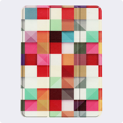 iPad Air 2024 (11 inch) Hoesje Book Case - Blokken