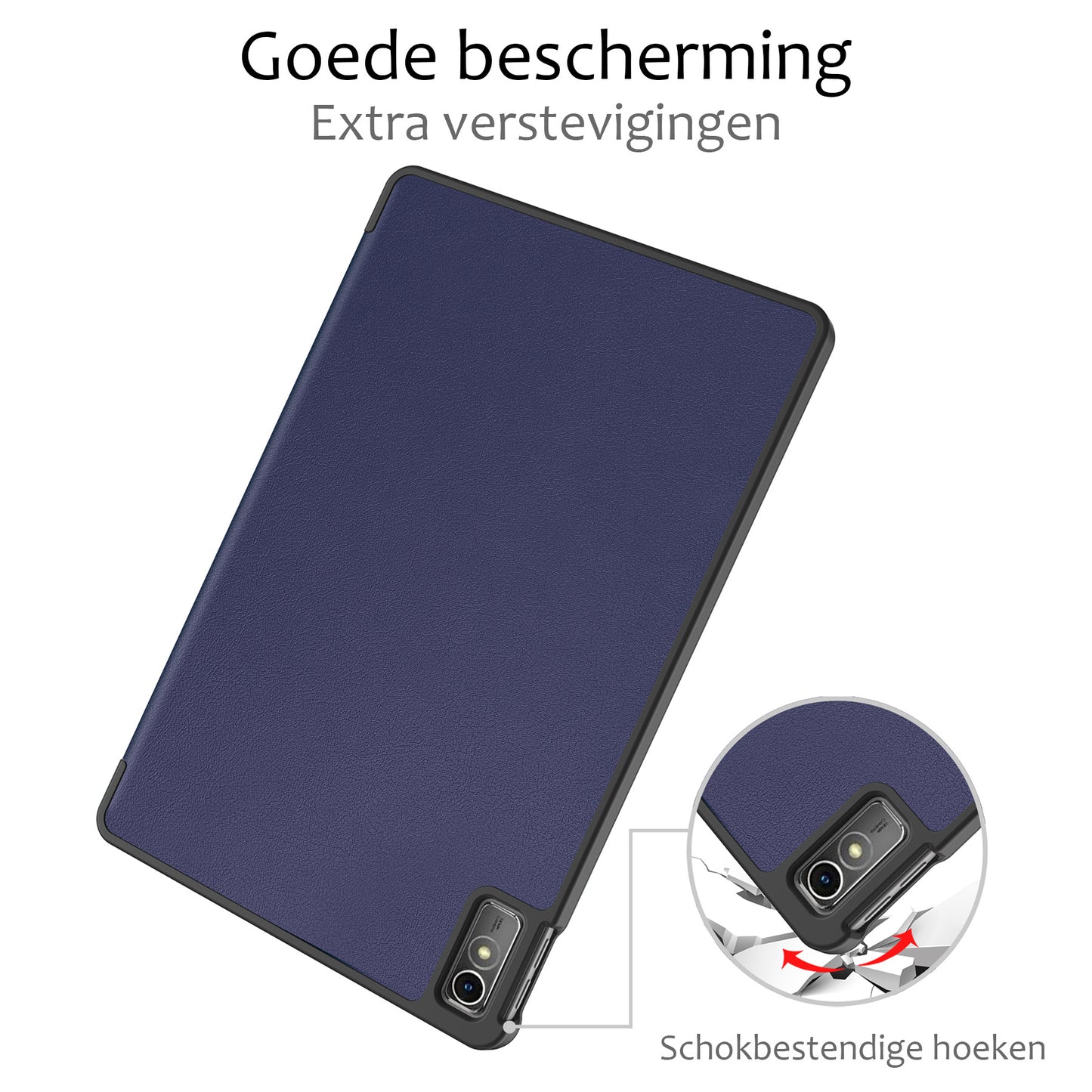 Lenovo Tab M10 5G Hoesje Book Case - Donkerblauw