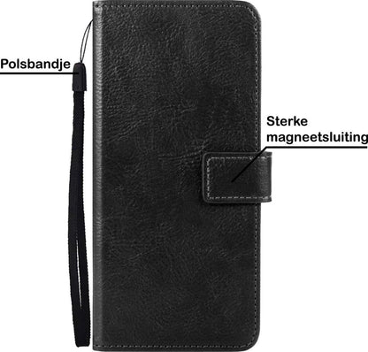 Samsung A32 4G Hoesje Book Case Kunstleer - Zwart