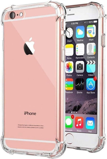 iPhone 6/6s Hoesje Siliconen Backcover Lichtgewicht - Transparant