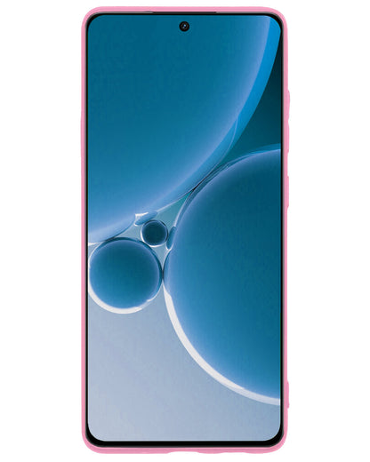 OnePlus Nord 3 Hoesje Siliconen Backcover Lichtgewicht - Lichtroze