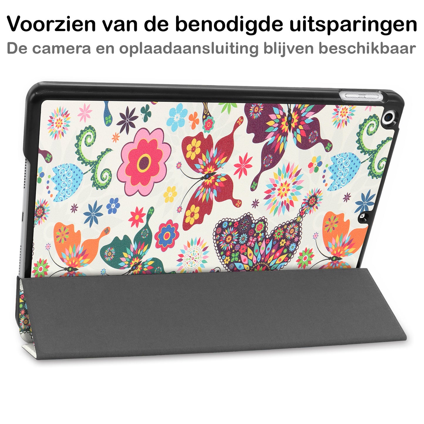 iPad 10.2 2021 Hoesje Book Case - Vlinders