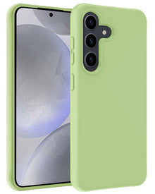 Samsung S24 Plus Hoesje Siliconen Backcover Lichtgewicht - Groen