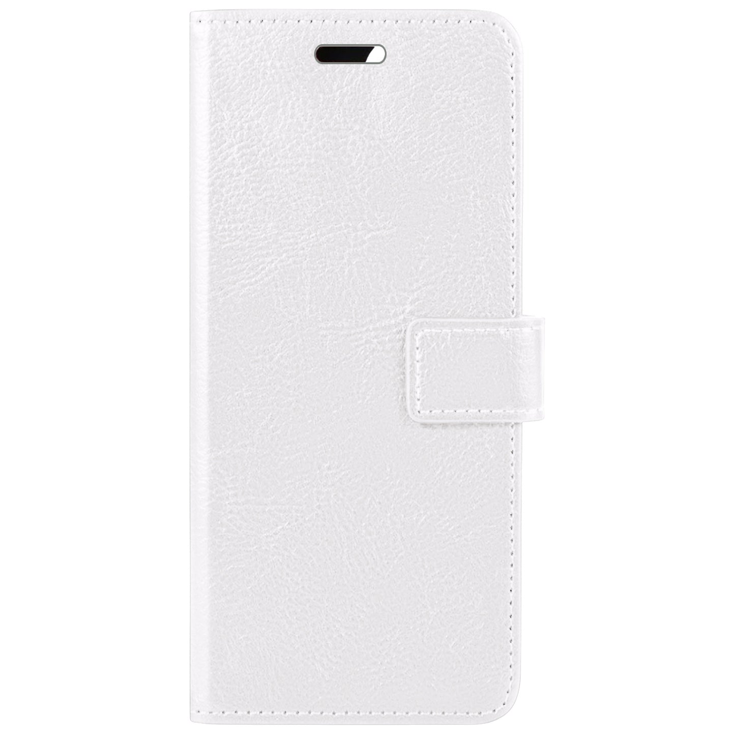 OnePlus 10 Pro Hoesje Book Case Kunstleer - Wit