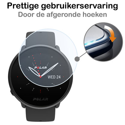 Polar Ignite 2 Screenprotector Gehard Glas - Anti-kras