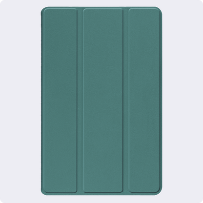 iPad Mini 7 Trifold Bookcase Hoes - Donkergroen