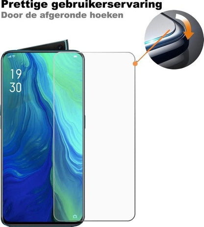 OPPO Reno 2 Screenprotector Gehard Glas - Anti-kras