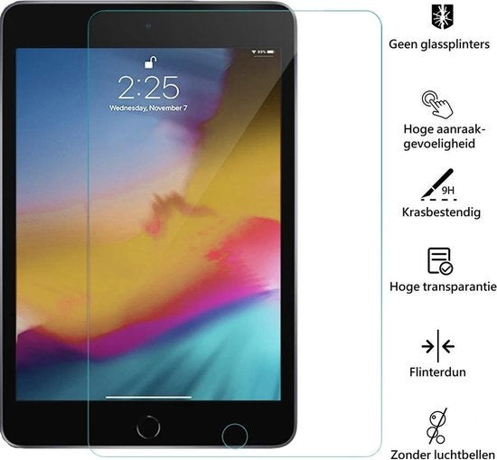 Screenprotector Geschikt voor iPad Mini 4/5 Screenprotector Glas