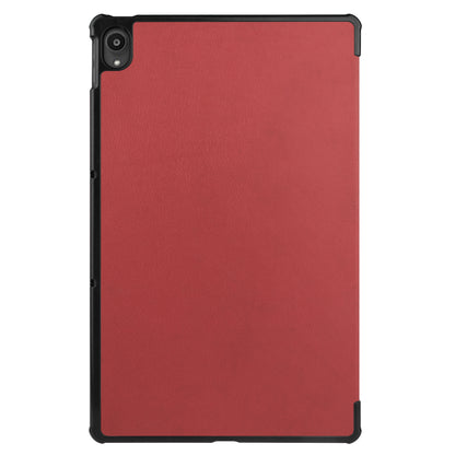 Lenovo Tab P11 Hoesje Book Case - Donkerrood