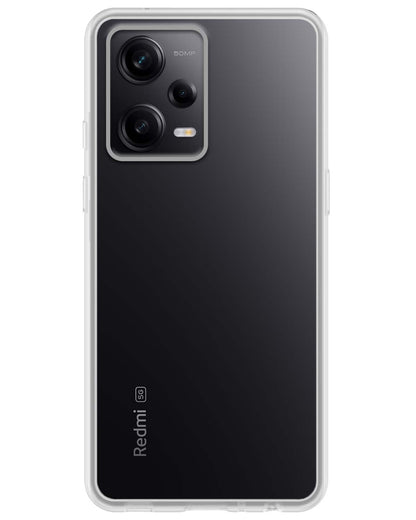 Xiaomi Redmi Note 12 Pro Hoesje Siliconen Backcover Lichtgewicht - Transparant