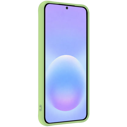 Samsung A57 Hoesje Siliconen Backcover Lichtgewicht - Groen