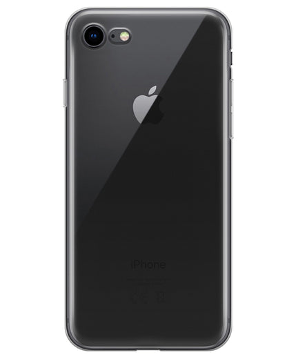 iPhone SE 2022 Hoesje Siliconen Backcover Lichtgewicht - Transparant