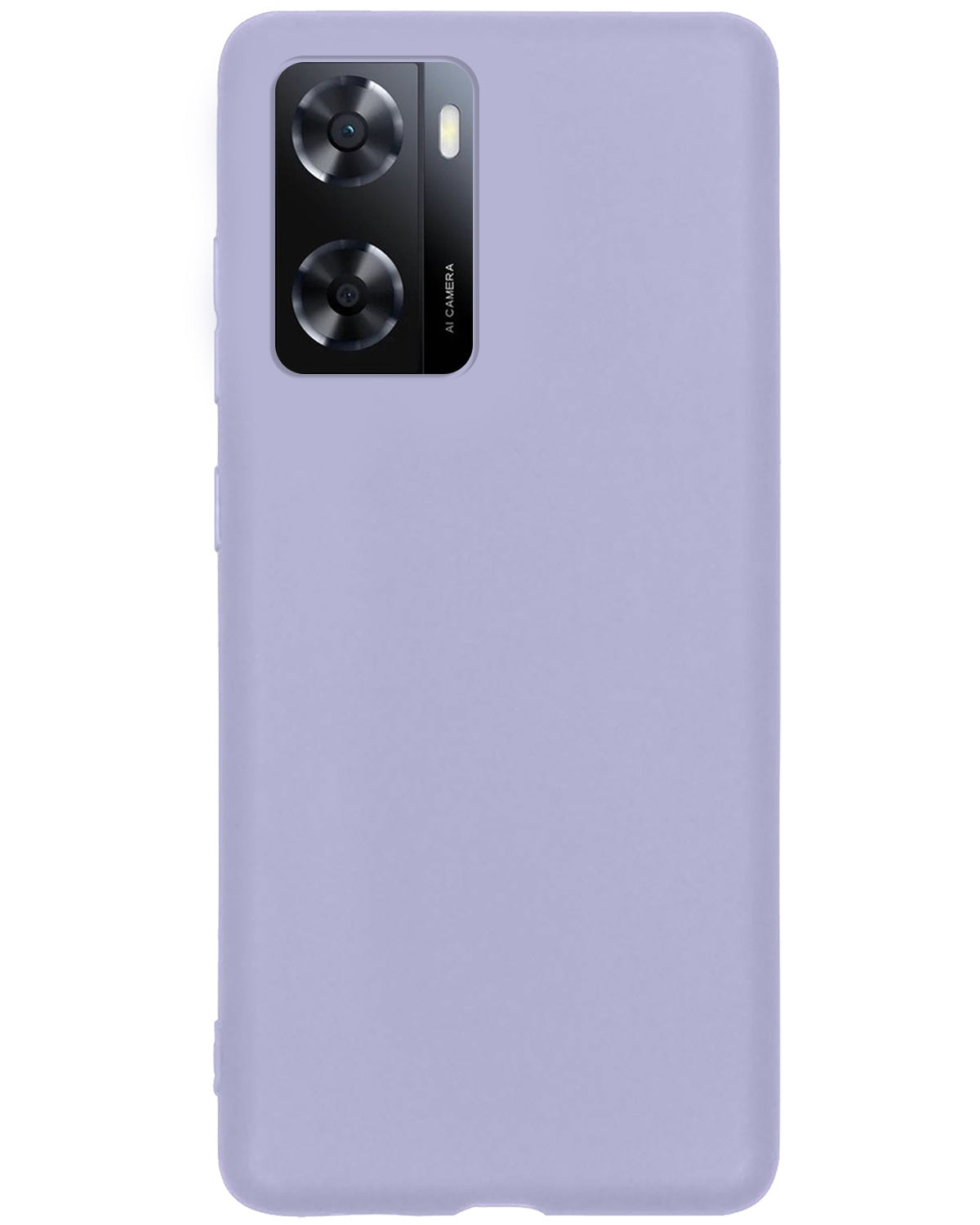 OPPO A57s Hoesje Siliconen - Lila