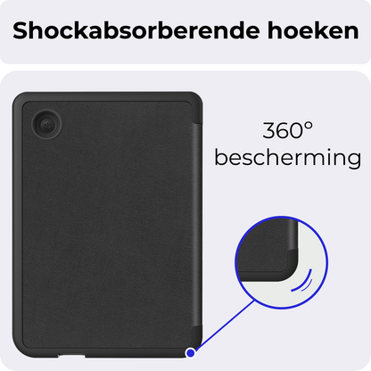 Kobo Clara BW Bookcase Hoes Shockabsorberend - Zwart
