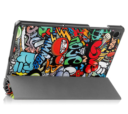 Samsung Galaxy Tab A9 Trifold Bookcase Hoes - Graffity