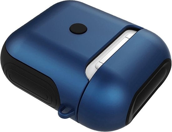 AirPods 1 Hoesje Hard Cover - Donkerblauw