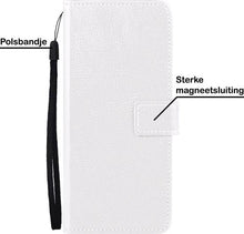Samsung S20 Plus Hoesje Bookcase Cover met Kaarthouder - Wit