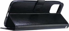 iPhone 11 Pro Hoesje Bookcase Cover met Kaarthouder - Zwart