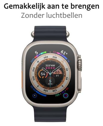 Screenprotector Geschikt voor Apple Watch Ultra 2 Screenprotector Glas Gehard Screen Cover - Screen Protector Geschikt voor Apple Watch Ultra 2 (49 mm) Screenprotector Tempered Glass