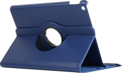 iPad 10.2 2019 Hoesje 360ðð Draaibare Book Case Kunstleer - Donkerblauw