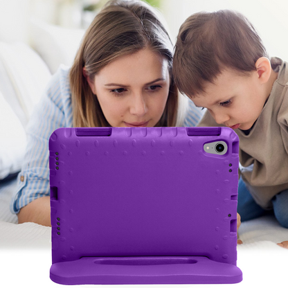 iPad Mini 7 Kinderhoes Shockabsorberend Foam - Paars