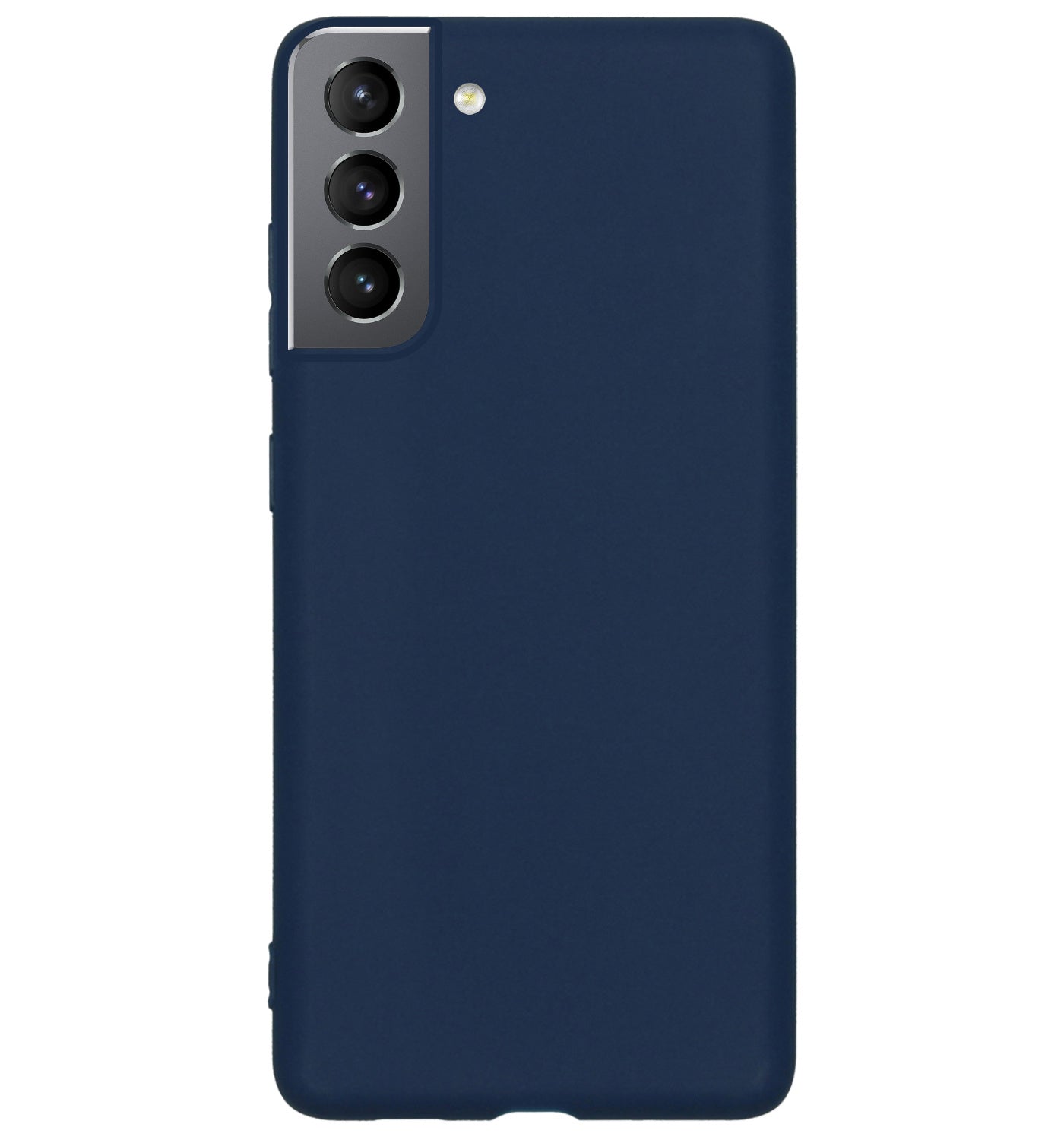 Samsung S22 Hoesje Siliconen - Donkerblauw