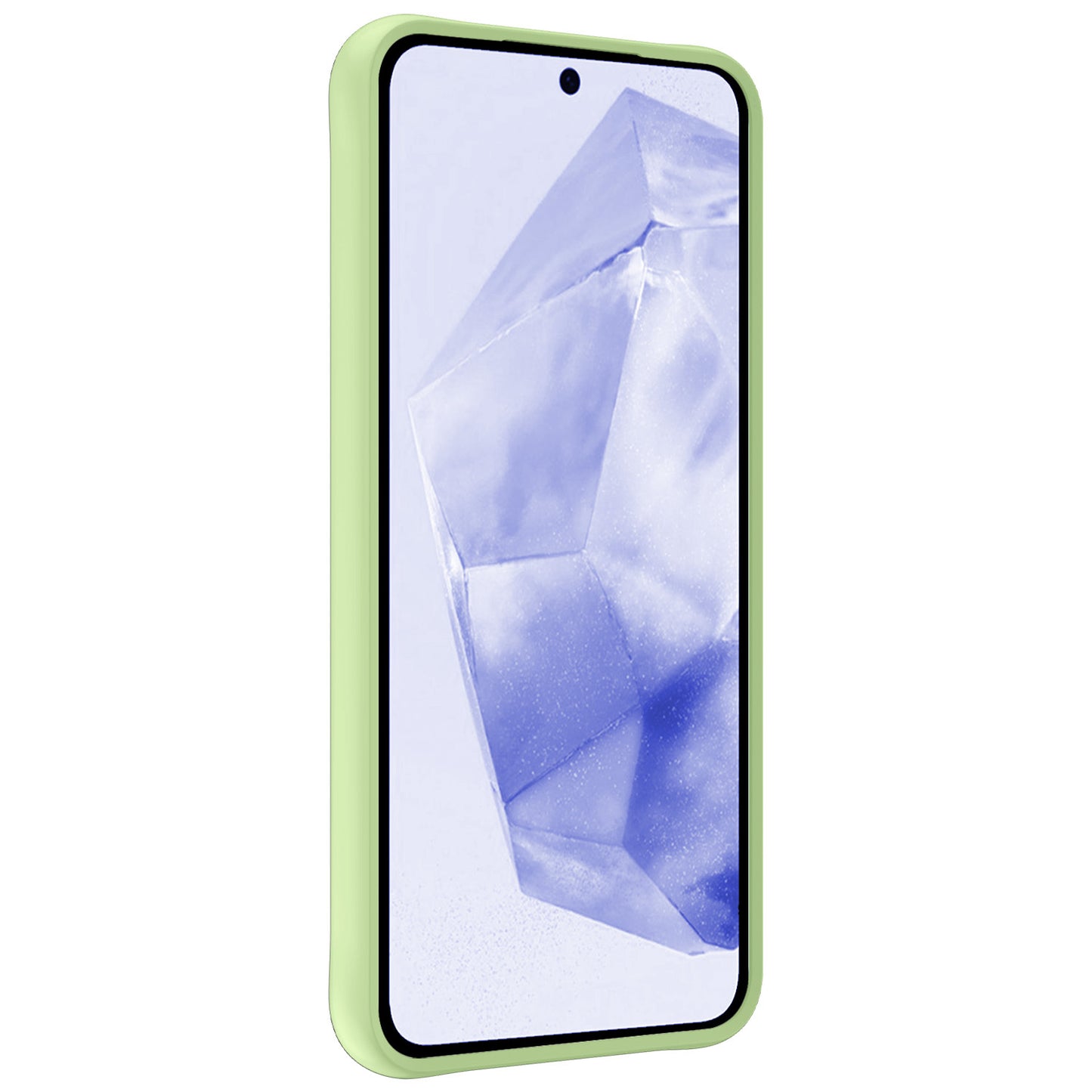 Samsung A35 Hoesje Siliconen - Groen