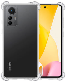 Xiaomi 12 Lite Hoesje Shockproof Backcover Siliconen - Transparant
