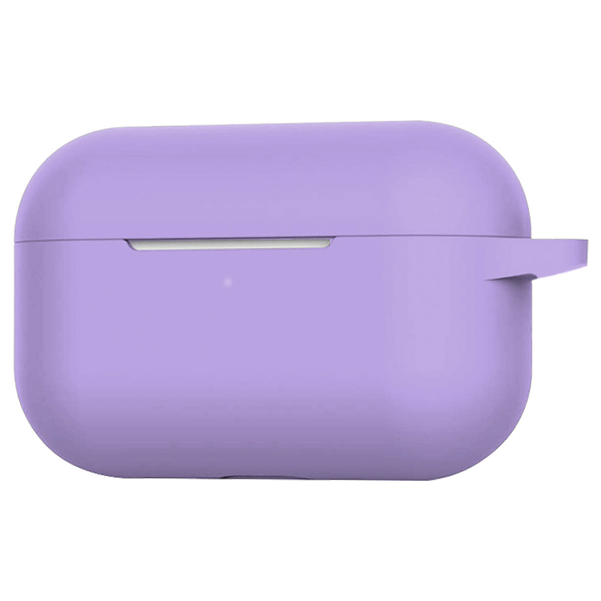 AirPods Pro 2 Hoesje Siliconen met Clip - Lila