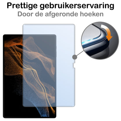 Samsung Galaxy Tab S9 Ultra Screenprotector Gehard Glas - Anti-kras