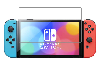 Nintendo Switch OLED Screenprotector Gehard Glas - Anti-kras