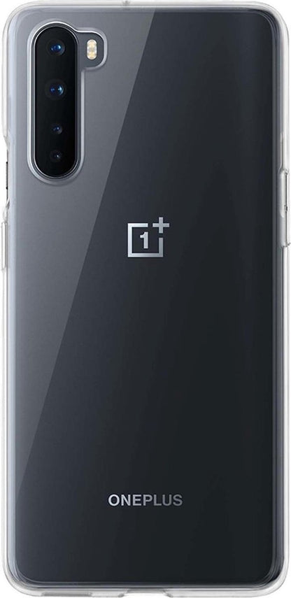 OnePlus Nord Hoesje Siliconen Backcover Lichtgewicht - Transparant