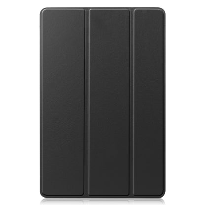 Samsung Galaxy Tab S10 Plus Trifold Bookcase Hoes met Penhouder voor S Pen - Zwart