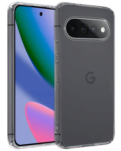 Google Pixel 11 Pro XL Hoesje Siliconen Backcover Lichtgewicht - Transparant
