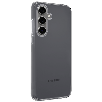 Samsung S24 FE Hoesje Siliconen Backcover Lichtgewicht - Transparant