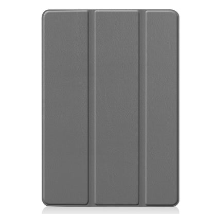 iPad 10.2 2021 Trifold Bookcase Hoes - Grijs