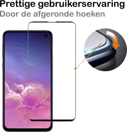 Samsung S10e Screenprotector Gehard Glas - Full Screen