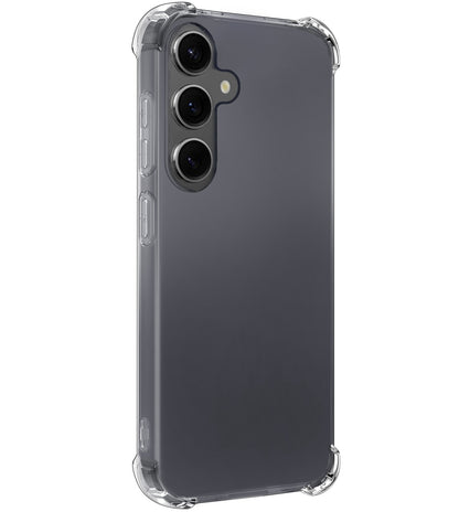 Samsung A55 Hoesje Shockproof Backcover Siliconen - Transparant